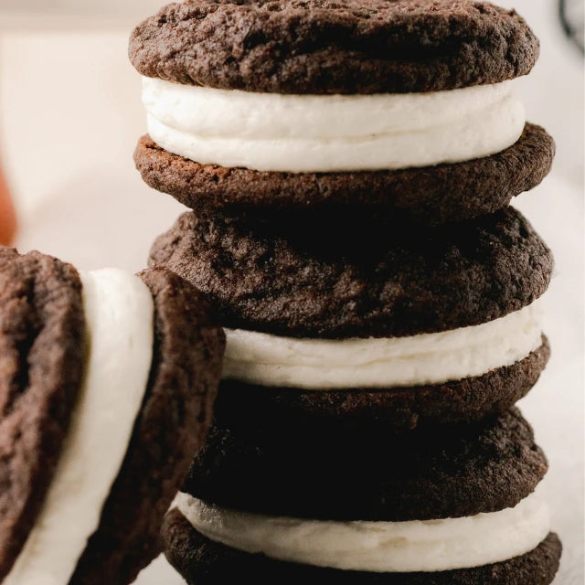 Homemade Oreo-Style Sandwich Cookies