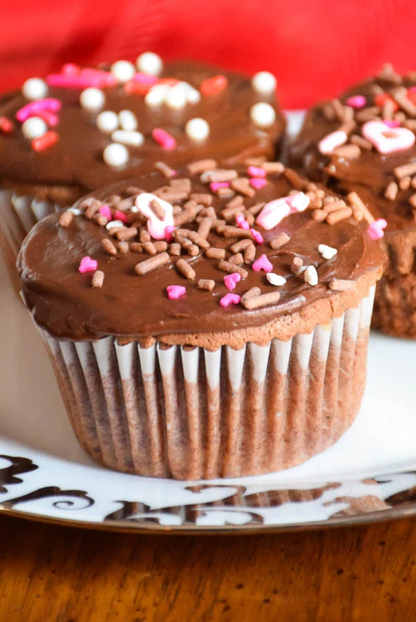 Chocolate Cupcakes with Espresso Frosting