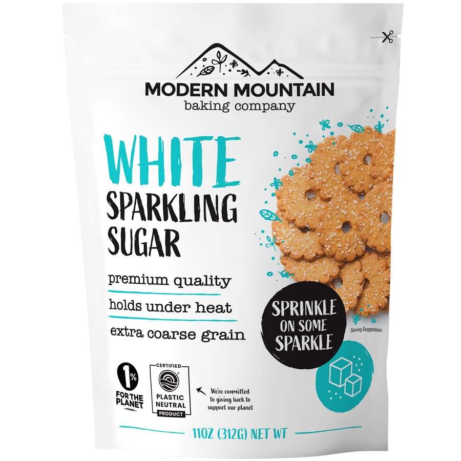 White Sparkling Sugar pouch